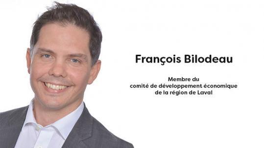 François Bilodeau nommé membre du comité de développement économique régional de Laval
